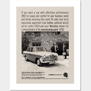 WOLSELEY 16/60 - advert Posters and Art